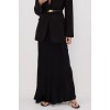CHARLI BLACK SATIN MAXI SKIRT
