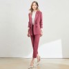 Women's Casual Commuter Temperament Pink Suit