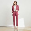 Women's Casual Commuter Temperament Pink Suit