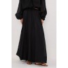 LAYNE BLACK RAMIE MAXI SKIRT
