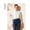 H-shaped Temperament chiffon white shirt Blouse