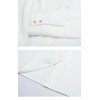 H-shaped Temperament chiffon white shirt Blouse