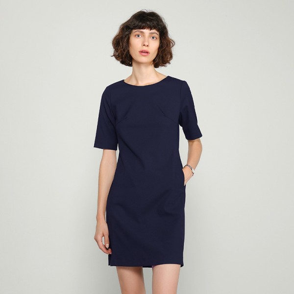 Women's Short Sleeve Commuter Suit Dress
