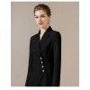 X-shaped Women Diagonal Buckle Professional Suit and Two-piece Suit