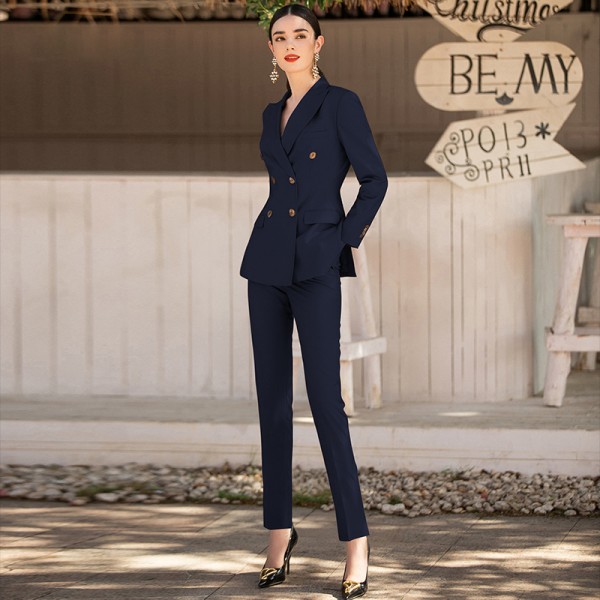 Women's Professional Suit Two Piece Set