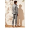 Grey oversized buttoned Suit