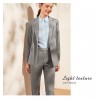 Grey oversized buttoned Suit