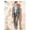Grey oversized buttoned Suit