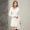 Fashion Elegant Simple Pleated Suit Dress