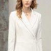 Fashion Elegant Simple Pleated Suit Dress