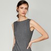 Women's Sleeveless Slim Fit Commuter Suit Dress