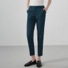 Women's Temperament Commuter Green Suit Three-piece Suit
