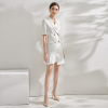 Elegant Fashion Temperament Design Irregular Suit Dress