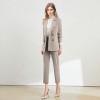Women's Casual Commuter Temperament Apricot Suit