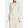 SYLVIA CREAM KNIT MIDI DRESS