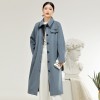 Autumn and Winter Double-sided Cashmere Wool Coat