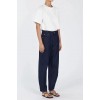 CALEB INDIGO BARREL LEG JEAN