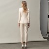 Beige Ladies Exquisite Suit
