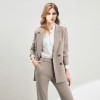 Women's Casual Commuter Temperament Apricot Suit