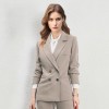 Women's Casual Commuter Temperament Apricot Suit