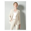 X-shaped Women Diagonal Buckle Professional Suit and Two-piece Suit