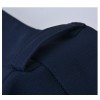 Navy Blue Belt Paper Bag Straight-Leg Pants