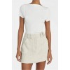 EVA NATURAL LINEN SKORT