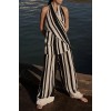 BEAU BLACK STRIPE PANT