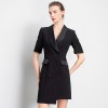 Temperament Commuter Short Sleeve Suit Dress