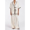 VON CREAM LINEN PANT