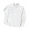 Women's Shiny Bead Chain Decorated Elegant White Shirt