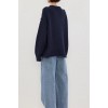 ROY NAVY LONGLINE KNIT JUMPER