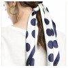 Silk hand feel small square scarf