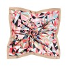 Silk hand feel small square scarf