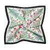 Silk hand feel small square scarf