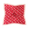 Silk hand feel small square scarf