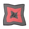 Silk hand feel small square scarf
