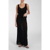 MARGOT BLACK CROCHET MIDI SKIRT