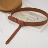 Women's Fashion Personality Two Tone Metal Buckle Belt Belt