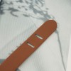 Women's Fashion Personality Two Tone Metal Buckle Belt Belt
