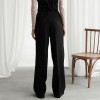 Commuter High Waist Trousers Wide Leg Pants