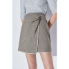 Winter New Woolen Waist Slim-fit Suit and Short Skirt Two-piece