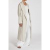 JOSEPHINA NATURAL LINEN BLEND COAT