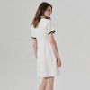 Elegant Commuter Square Neck Suit Dress