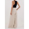 CODY NATURAL WIDE LINEN PANT