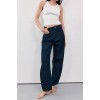 CALEB INDIGO BARREL LEG JEAN