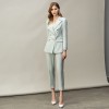 Fashionable Temperament Commuter Mint Green Suit Two-piece