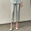 Fashionable Temperament Commuter Mint Green Suit Two-piece