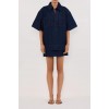 MASON INDIGO DENIM MINI SKIRT