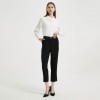 High Waist Casual Slim Nine-point Cigarette Pipe Suit Pants